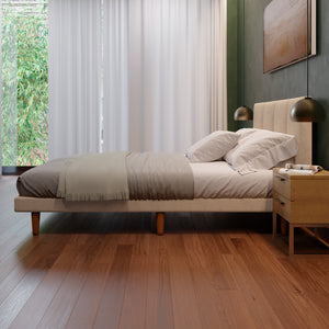 Cama Tradicional  Napoles Lino Beige