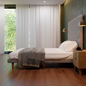 Cama Tradicional Quintana Lino Gris