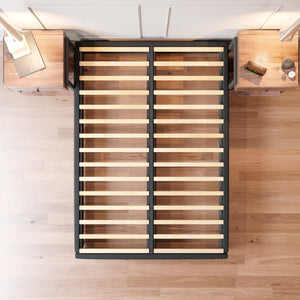 Base de Cama Roma Lino Negro