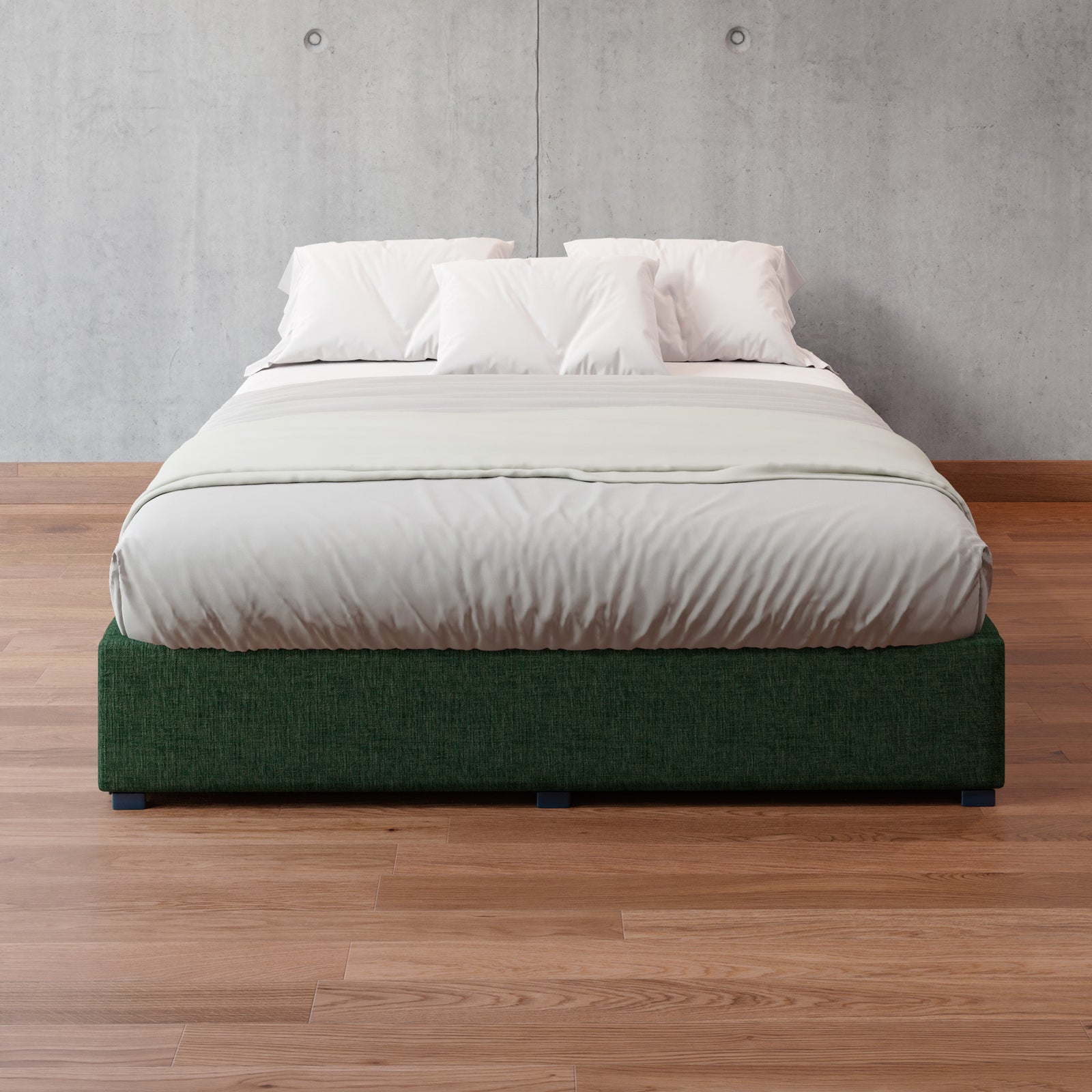 Base de Cama Roma Lino Verde