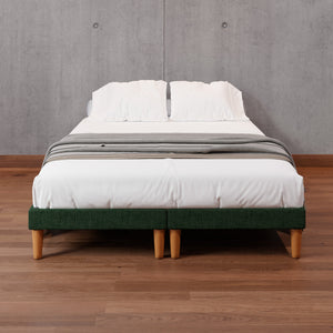 Base de Cama Praga Lino Verde