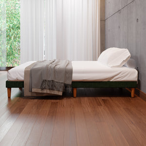 Base de Cama Praga Lino Verde