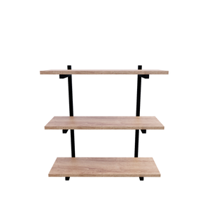 Repisa/Librero POSITANO Metal y Madera