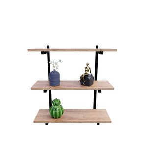 Repisa/Librero POSITANO Metal y Madera