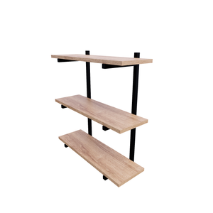 Repisa/Librero POSITANO Metal y Madera