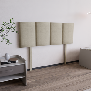 Cabecera para Base de Cama Napoles Lino Beige