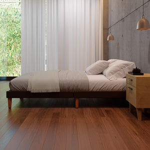 Base de Cama Praga Lino Chocolate