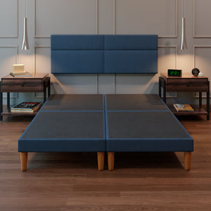 Cama Modular Cairo Lino Azul