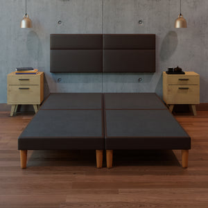 Cama Modular Cairo Lino Chocolate