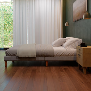 Base de Cama Praga Lino Gris