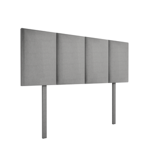 Cabecera para Base de Cama Napoles Lino Gris