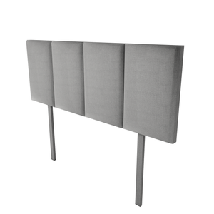 Cabecera para Base de Cama Napoles Lino Gris