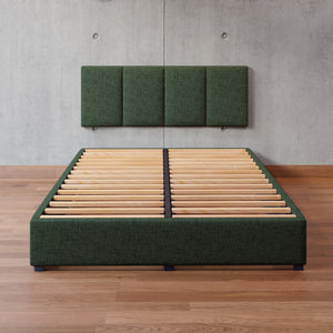 Cama Armable Napoles Lino Verde