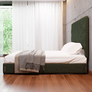 Cama Armable Quintana Lino Verde