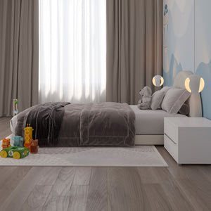 Cama Infantil Luma Terciopelo Beige