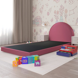 Cama Infantil Luma Terciopelo Morado