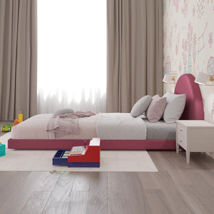 Cama Infantil Luma Terciopelo Morado