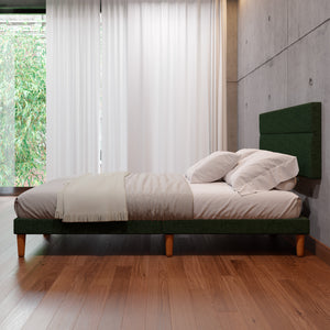 Cama Modular Cairo Lino Verde
