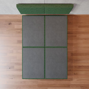 Cama Modular Praga Lino Verde