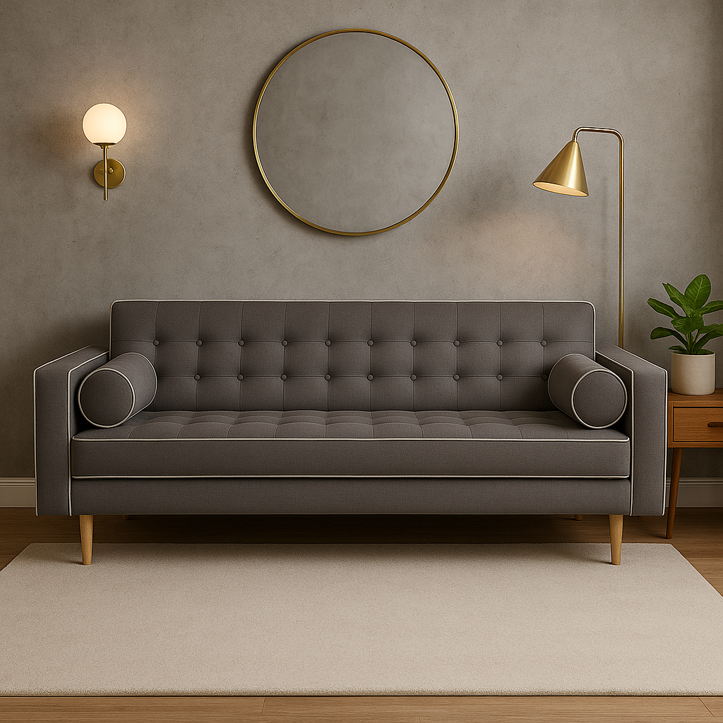 Sofa Cama Alocacia Gris