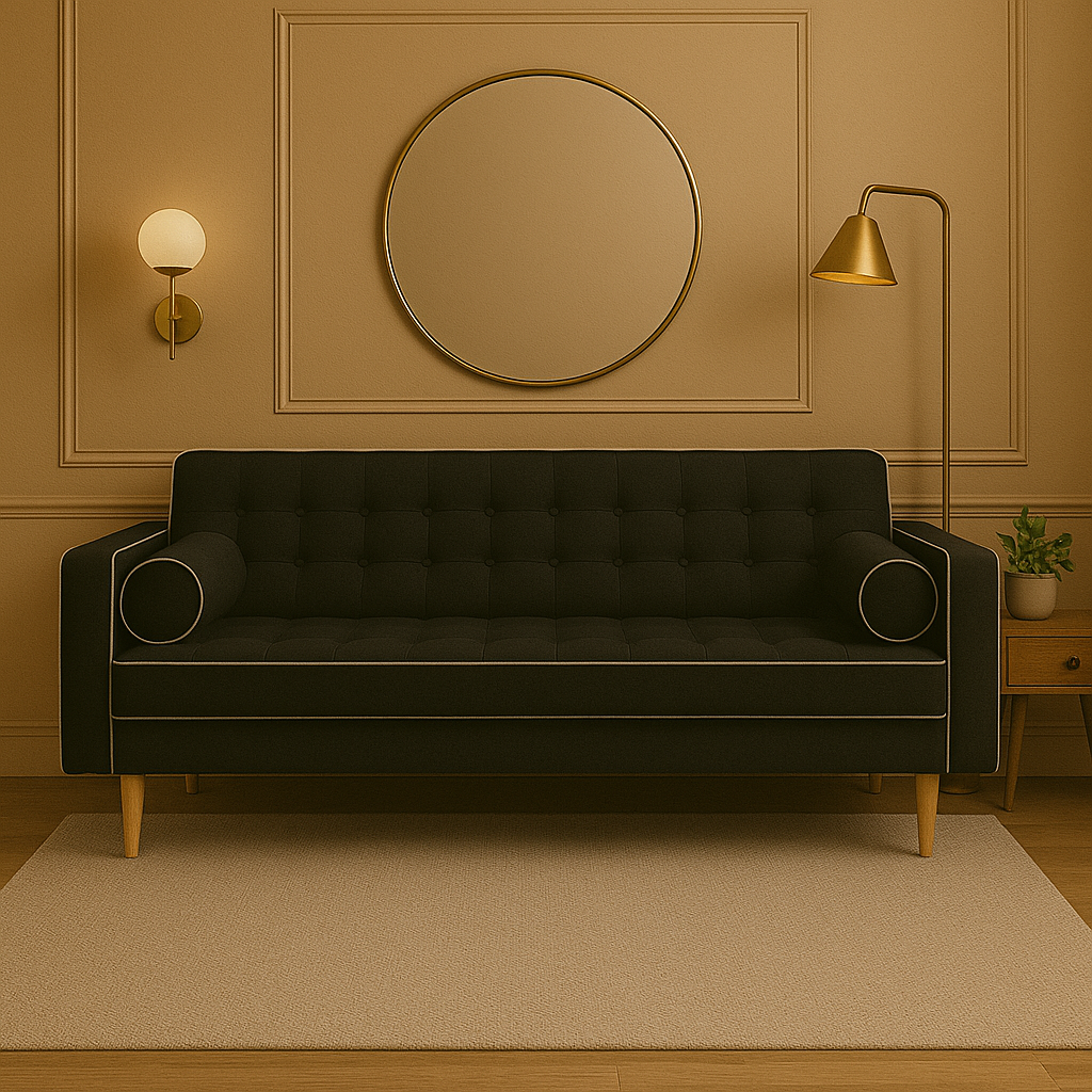 Sofa Cama Alocacia Negro