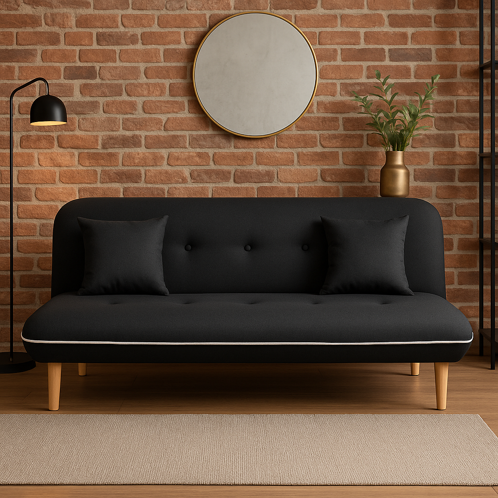 Sofa Cama Caladium Negro
