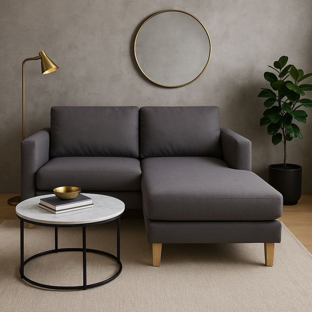 Sala Esquinera Croton Gris