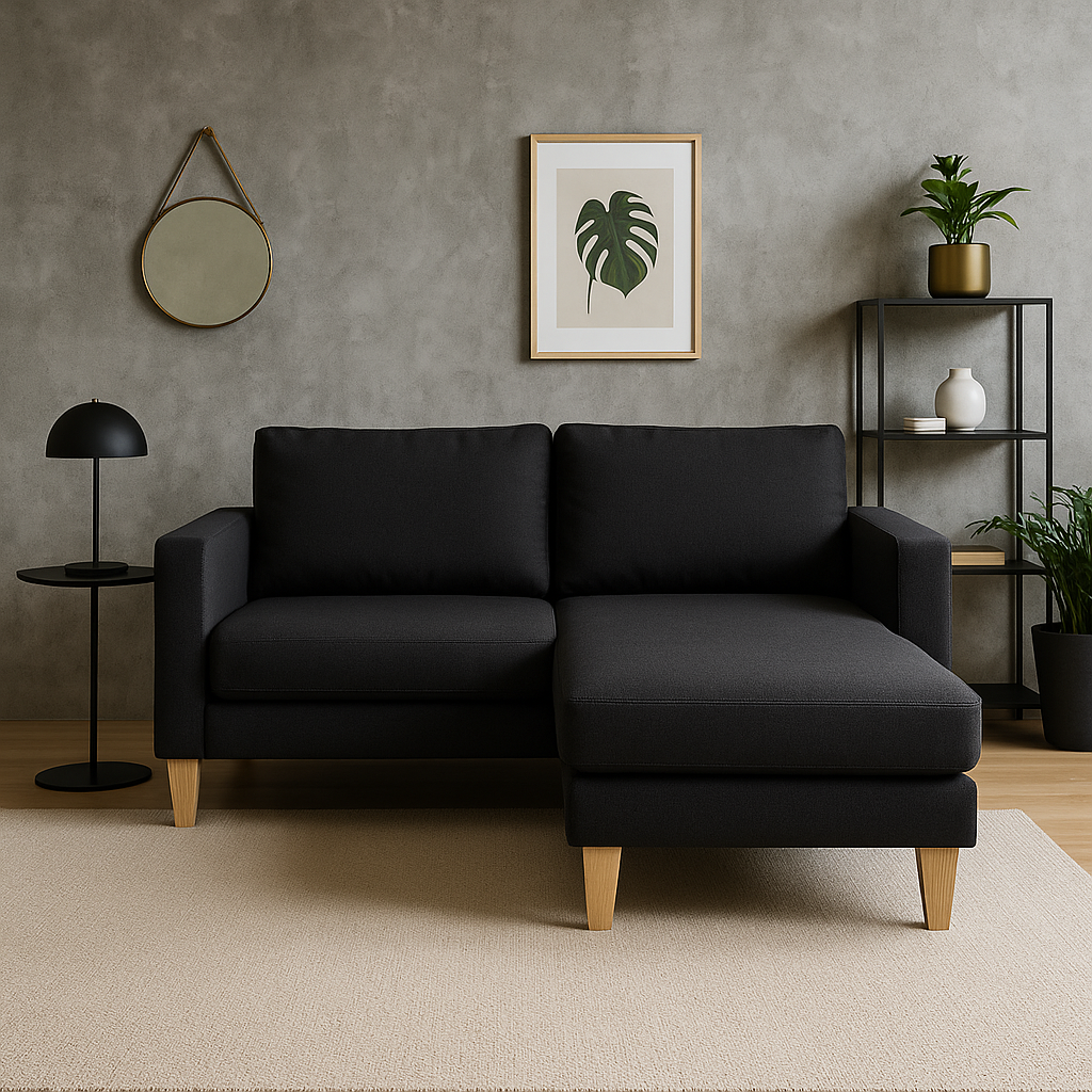 Sala Esquinera Croton Negro