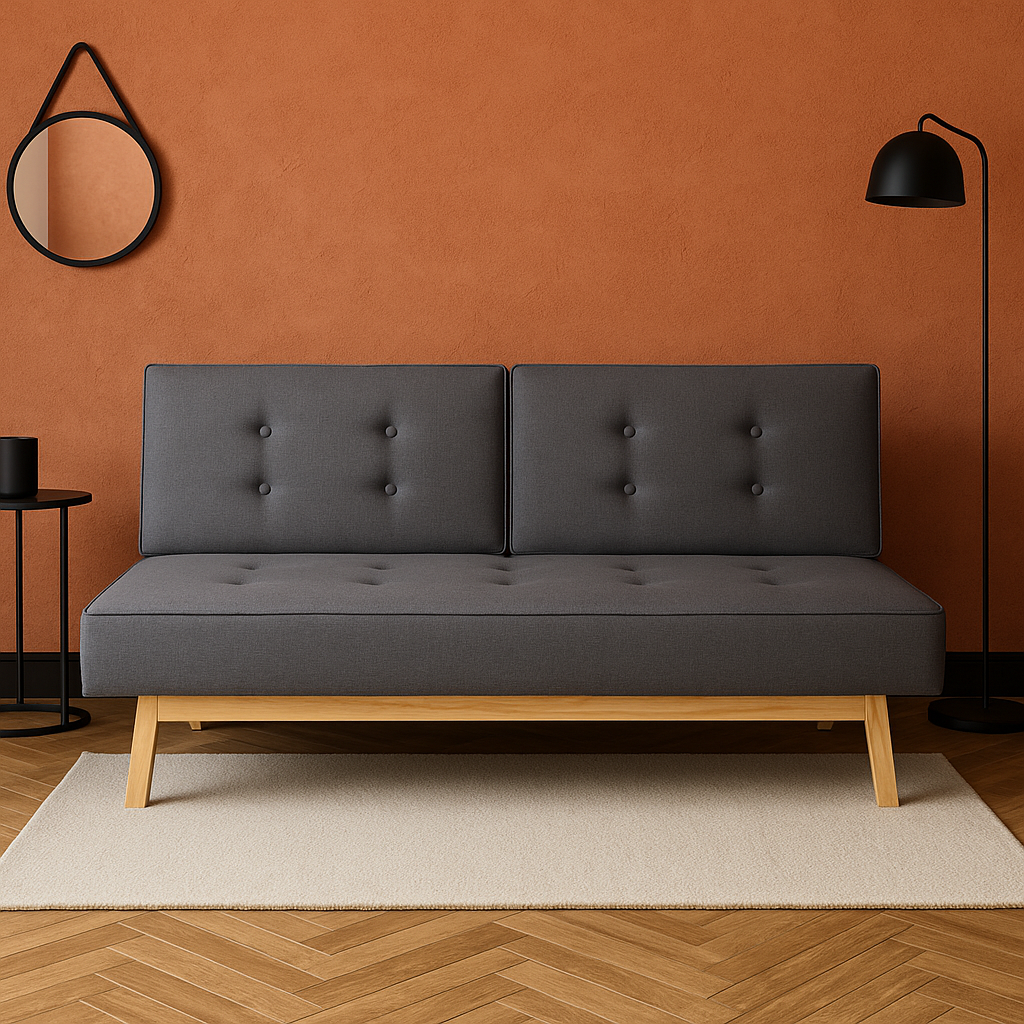 Sofa Cama Margarita Gris